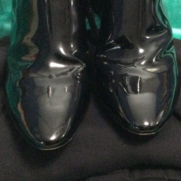 Saint Laurent Paris ankle boots/booties chunky heel with logo size 36 (6) - Picture 3 of 6